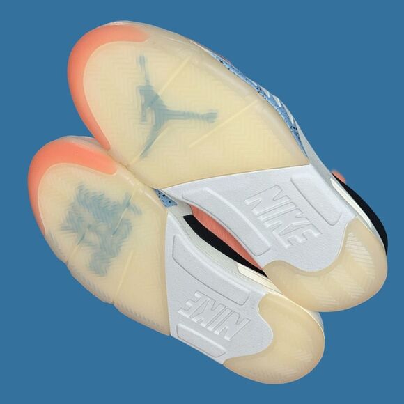 NWOB Air Jordan 5 x DJ Khaled Men's Shoes Crimson Bliss Leche Blue Size 5.5 W 7 - Picture 10 of 11